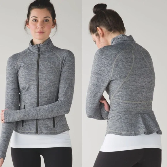Lululemon peplum jacket hotsell